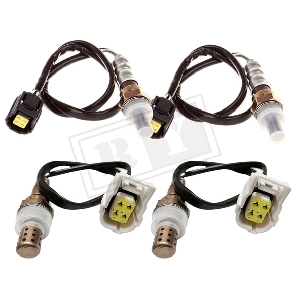 Ruiya 4PCS 234-4029, 234-4769 Upstream + Downstream For 2002 2003 Dodge Ram 1500, Ram 2500 O2 Oxygen Sensor