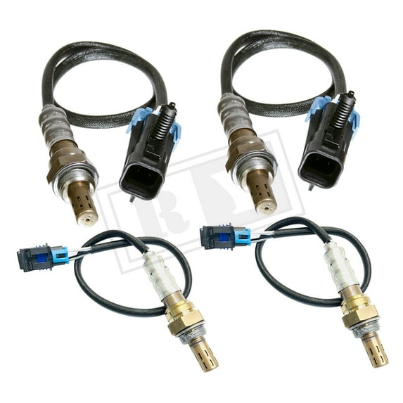 Ruiya 4PCS 234-4236, 234-4112 Upstream & Downstream For 2006 Cadillac CTS 6.0L O2 Oxygen Sensor