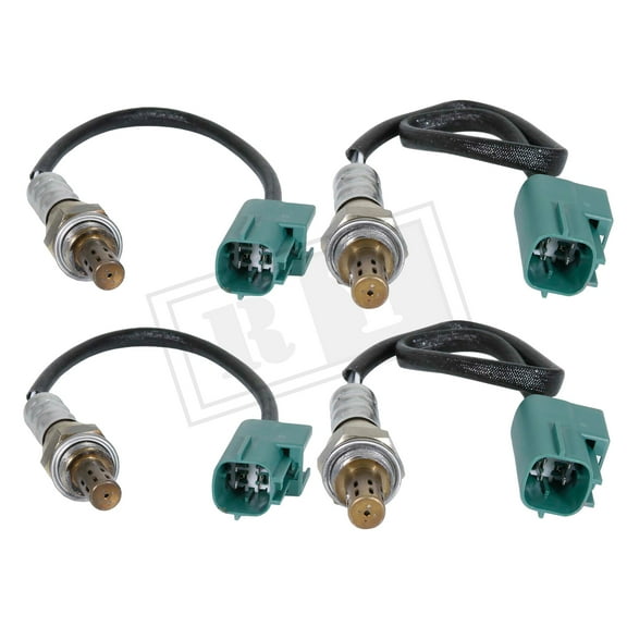 Ruiya 4PCS 234-4296, 234-4301 Upstream & Downstream For 2003 Nissan Murano 3.5L O2 Oxygen Sensor