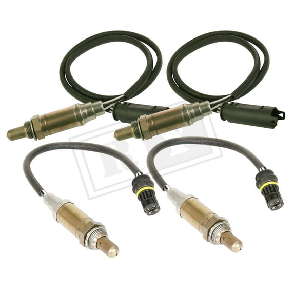 Ruiya 4PCS Upstream + Downstream For 1998-2003 BMW X5, 750iL 4.4L 4.6l 5.4L O2 Oxygen Sensor