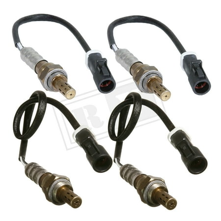 Ruiya 4PCS Upstream + Downstream For 2001 2002 Jaguar S-Type 3.0L O2 Oxygen Sensor