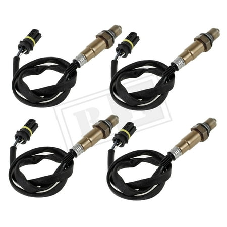 Ruiya 4Pcs Upstream + Downstream For 2004 2005 2006 Mercedes-benz E500, E320 5.0L 3.2L 4 Matic O2 Oxygen Sensor