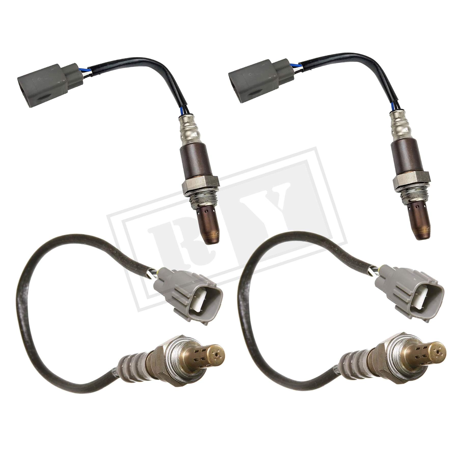 2-Pack Upstream & Downstream Oxygen Sensor Set For Toyota Tundra & 4Runner 2003-2004 – Direct Fit O2 With 1-Year Warranty