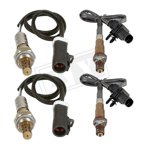 Ruiya 4Pcs Upstream & Downstream For 2009-2014 Ford E-150 Van, E-250 Van 4.6L 5.4L O2 Oxygen Sensor