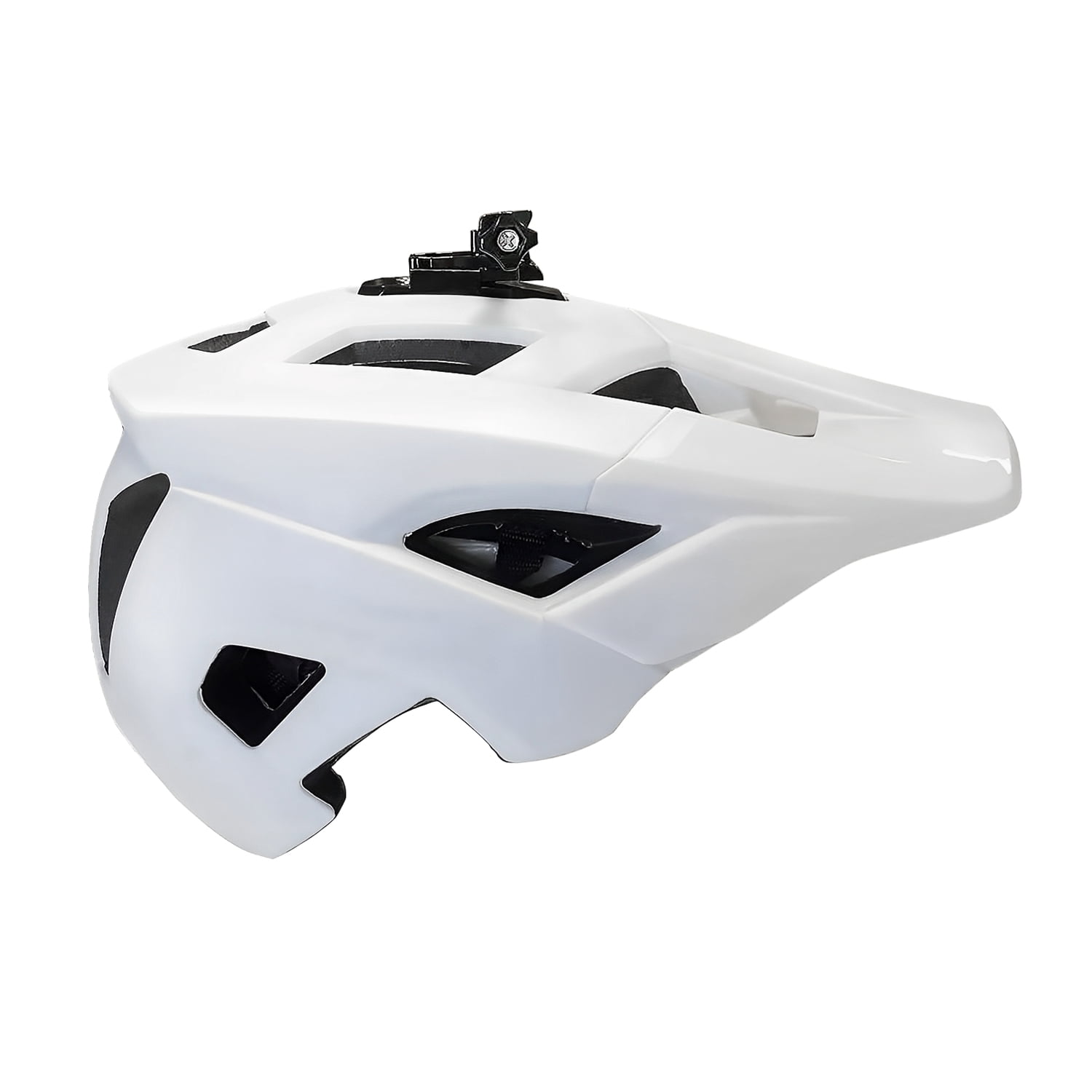 Ruiya White Mountain Helmet Bike Helmet Adjustable Visor Cycling Helmet 55-61cm