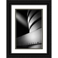 thumbnail image 1 of Ruiz Dueso, Jorge 11x14 Black Ornate Wood Framed with Double Matting Museum Art Print Titled - The Guggenheim Museum, 1 of 4