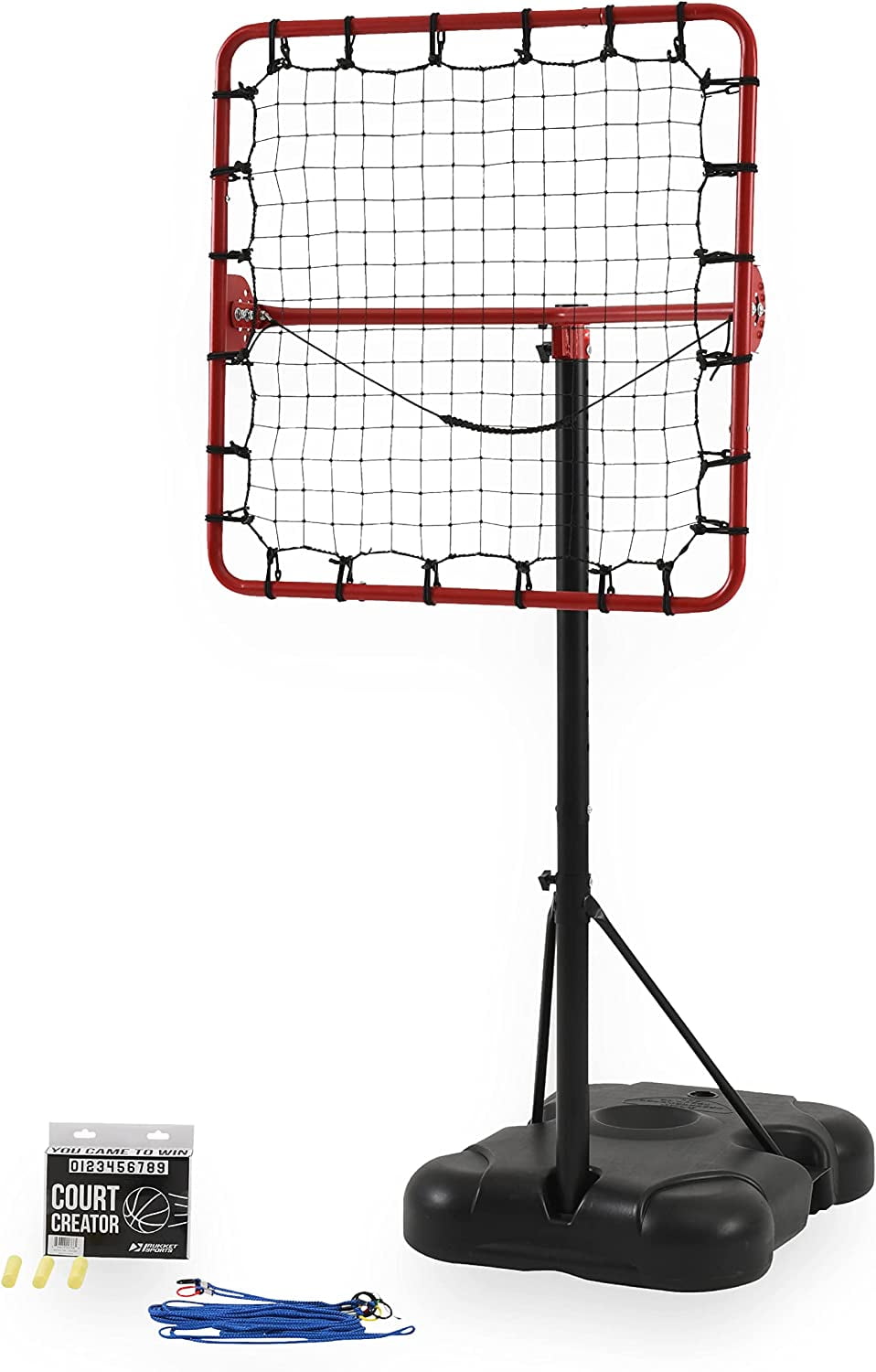 Rukket Sports Basketball Rebounder Net, Pass Partner & Ball Return