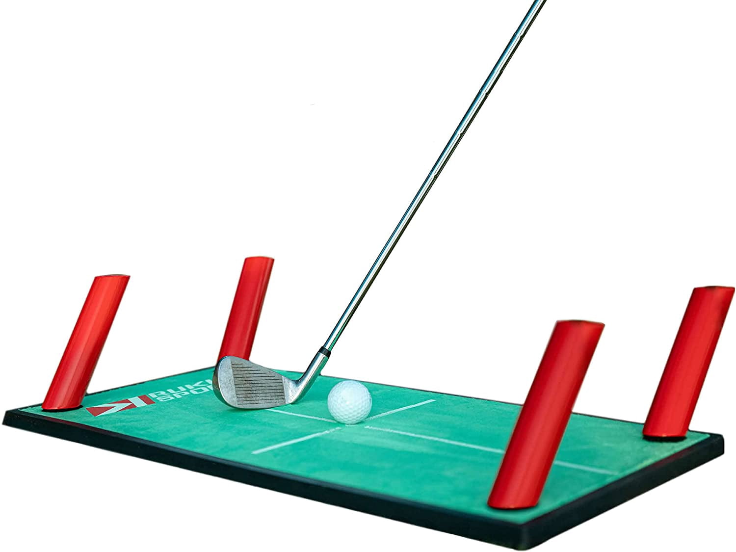 Rukket Sports Pathfinder 2-in-1 Golf Training Mat, Impact Mat and Swing ...