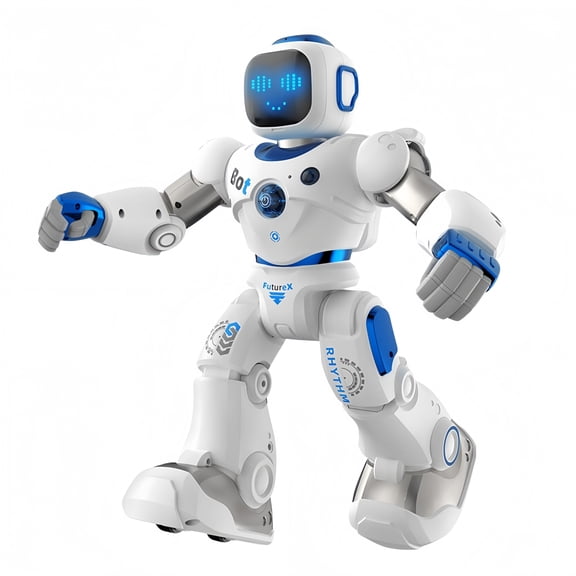 Ruko 1088 Big Smart Interactive Robot Toy, Programmable Voice APP Remote Controlled Dancing Educational Robot Gift for Children