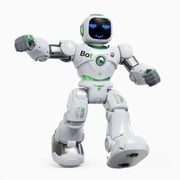 Ruko 1088 Smart Robot for Children, Large Programmable RC Robot with Voice and App Control, Gift for Kids 4-9 Year Boys and Girls, Green