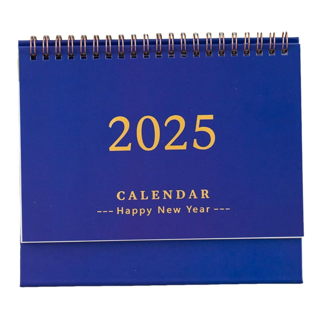 Rukui Mini Desk Calendar 2025, Desktop/Wall Monthly Calendar for Home School, or Office