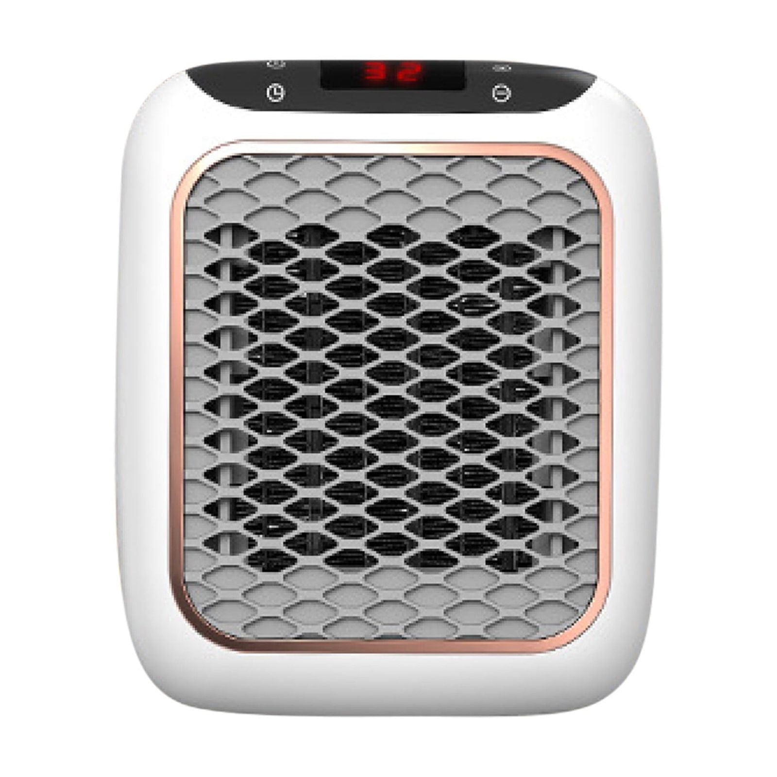Rukui Small Space Heater Plug in 800w Mini Wall Mount Portable Heaters