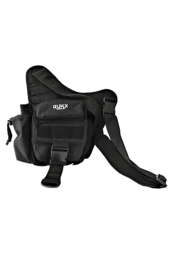 Gear Sling Bag, Rukx Atictsbb Single Strap Sling Bag Blk