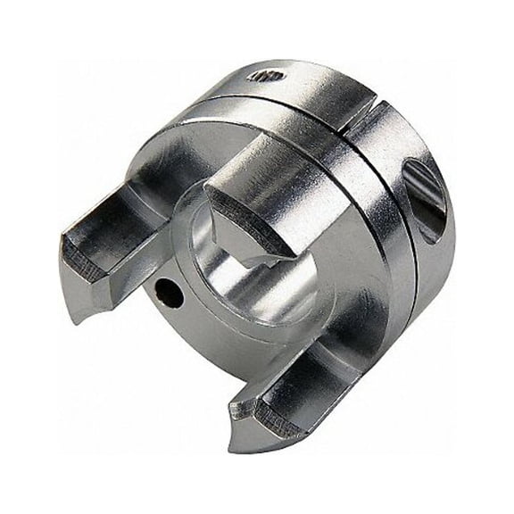Ruland Curved Jaw Coupling Hub,5/8",Aluminum JC26-10-A