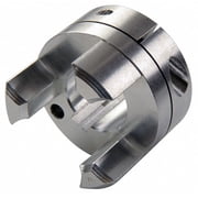 Ruland Manufacturing Curved Jaw Coupling Hub,5/8",Aluminum