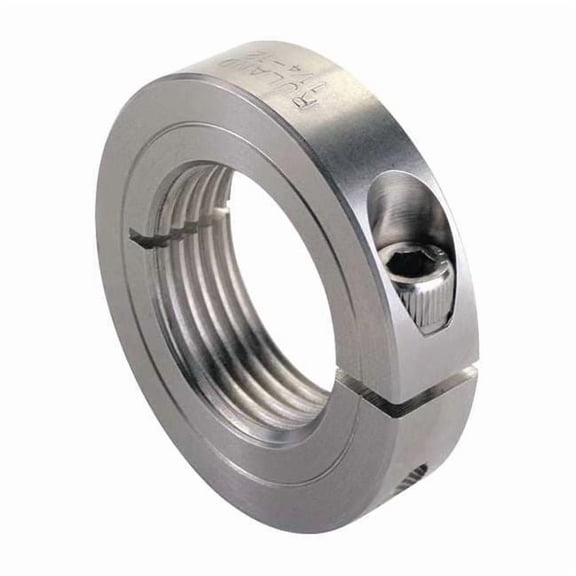 Ruland Manufacturing Shaft Collar,Threaded,1Pc,1-1/4-12 In,SS TCL-20-12-SS
