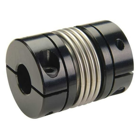 Ruland Coupling,Bellows Clamp,Bore 1/2x1/2 In BC26-8-8-A