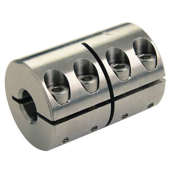 Ruland Rigid Shaft Coupling,Clamp,1" L CLX-5-5-SS