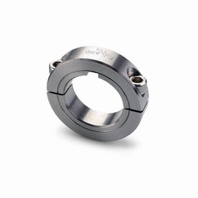 Keyed Shaft Collar, 2pc Clamp, Bore 1.4375", Stainless, W 0.563" SPK-23-SS