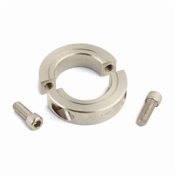 Ruland Shaft Collar,Clamp,2Pc,1/2 In,303 SS SP-8-SS