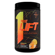 Rule 1 Proteins preLIFT Pre-Workout - 6g Citrulline, 3.2g Beta Alanine, 3 Caffeine Sources + 20 Others for Energy, Alertness, Endurance 30 Servings, Mandarin Mango