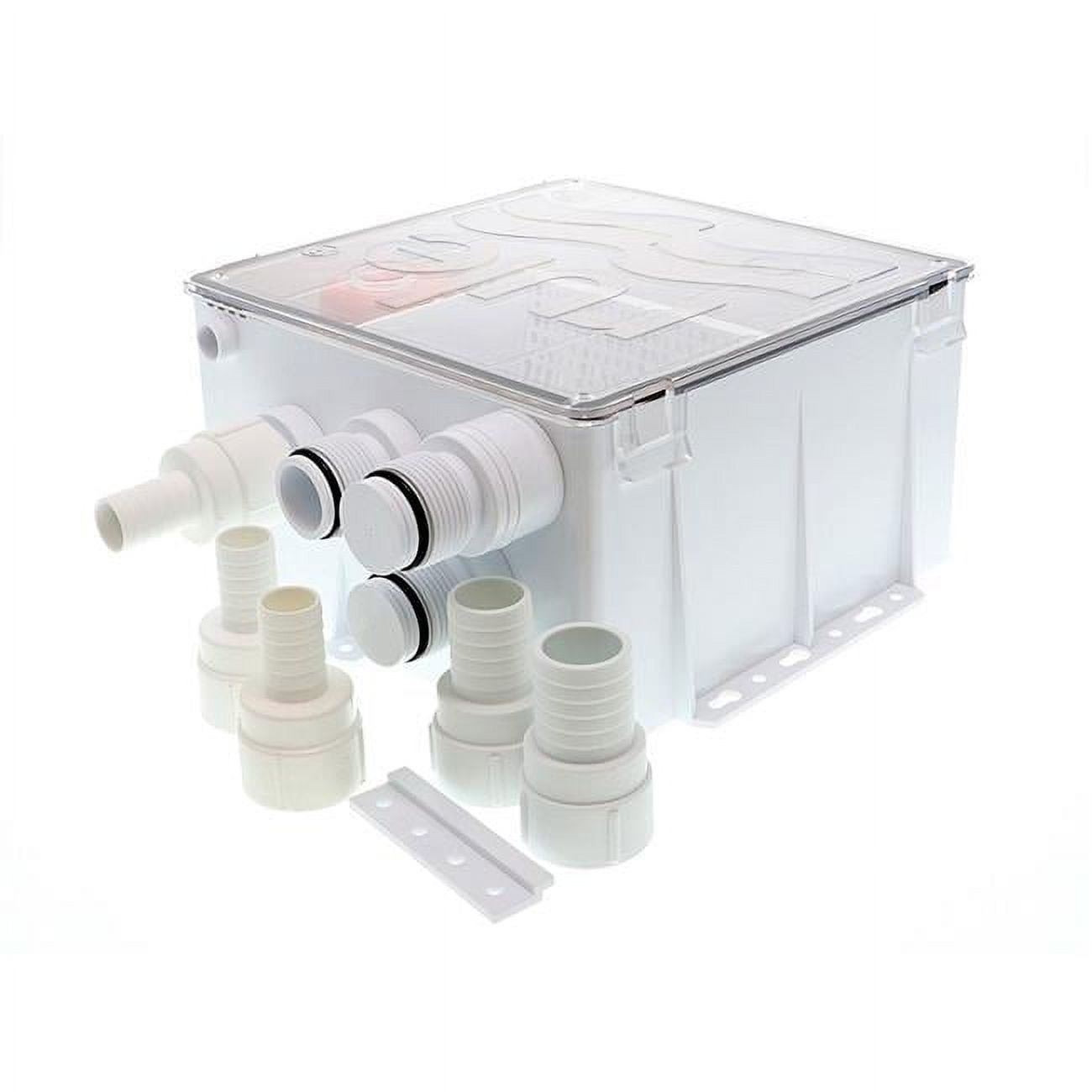 Rule 12V Shower Drain Box with 800 GPH Pump - Walmart.com