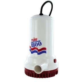 Rule 1800 Sump, Utility Pump With 24' Cord