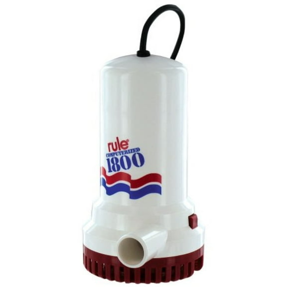 Rule 1800 SumpUtility Pump w8 Cord - 110V Automatic
