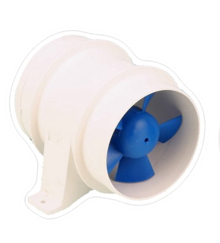 Boating Accessories New Rule Bilge Blower-4 Inline RUL 240, White ...