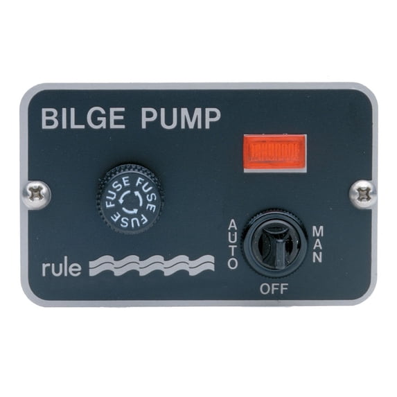Rule 3-Way Bilge Panel Lighted Switch