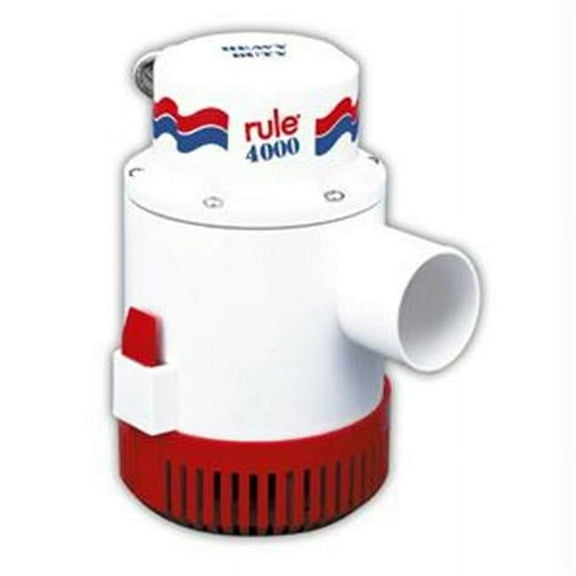 Rule 4000 Non - Automatic Bilge Pump - 12V -