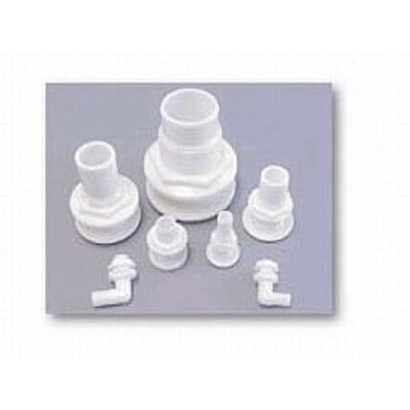 Rule Boat Thru Hull Model 60 | 1 1/8 Inch OD White Plastic