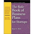 thumbnail image 1 of Pre-Owned Rule Book Business Plans for Startups (Paperback) 1555715192 9781555715199, 1 of 1