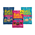thumbnail image 1 of Rule Breaker Snacks Bites Flavor Variety Pack | 6 4-oz Bags | Chocolate Brownie, Chocolate Chip Blondie, Birthday Cake, 1 of 7