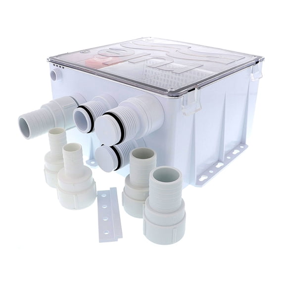 Rule Industries 99B Shower Drain Kit 1100 GPH 12V