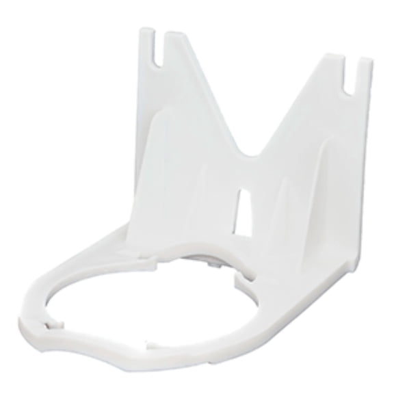 6" White Solid Marine Boating Pump Side Mount Bracket