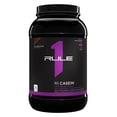 thumbnail image 1 of RULE 1 Casein 26 serv Chocolate Fudge 100% Micellar Casein 1.95lb, 1 of 4