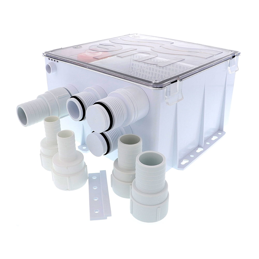 Rule Shower Drain Box w/1100 GPH Pump - 24V [99B-24] - Walmart.com