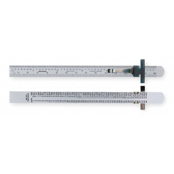 Rule,Steel,6 In,Pocket