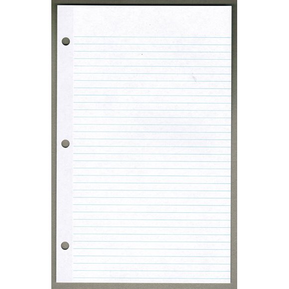 Field Ruled Paper Reinforced College Ruled Paper