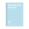 thumbnail image 1 of Ruled Writing Notebook, Oimcto College Rule Top Bound Journal, Back Page Writing, 60 Sheets, 6 Assorted Color Notebooks, White Paper, Top Binding for Flat Lay, Ideal for College, Work, B5, Sky Blue, 1 of 9