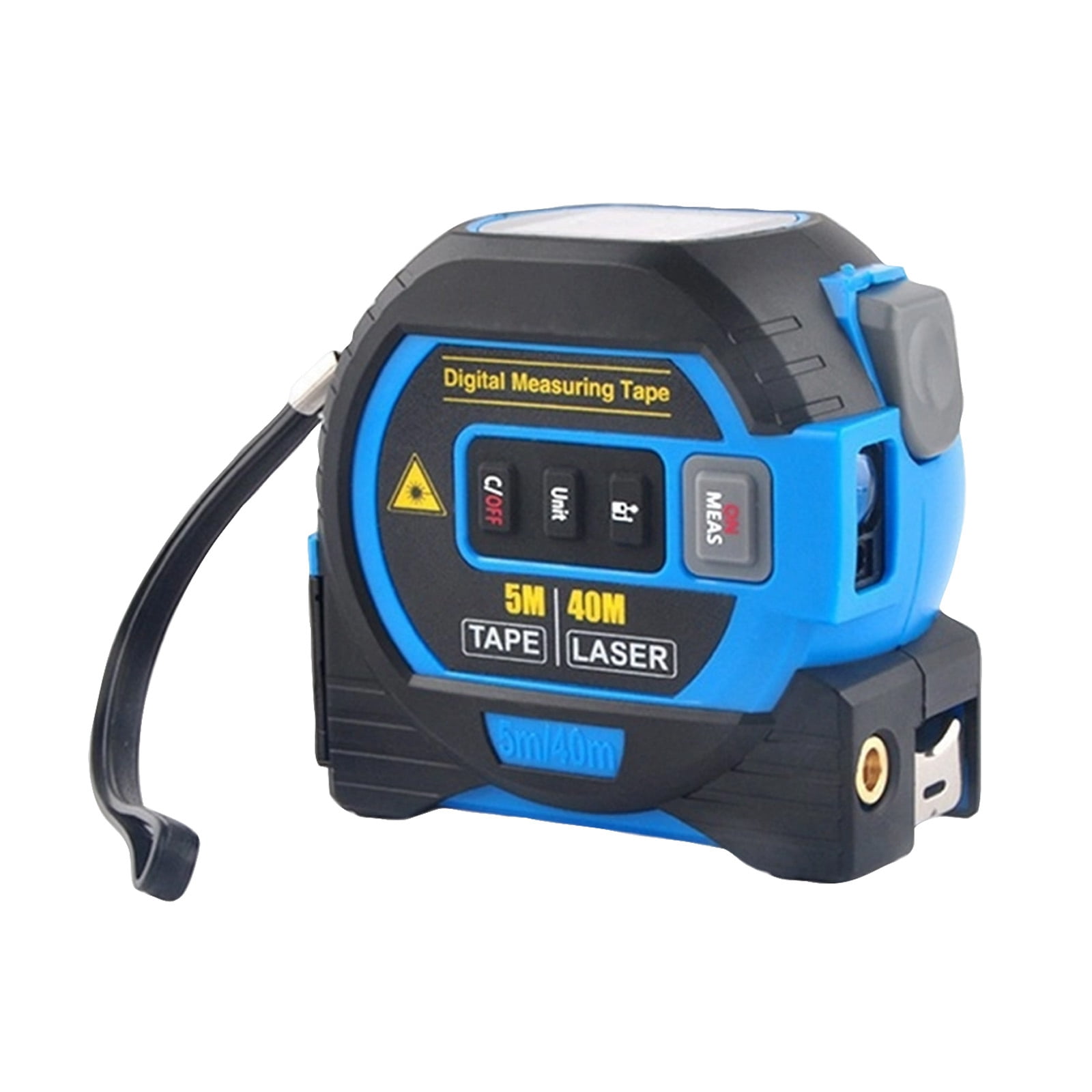 The Ruler 3-in-1 Measuring Tape, Tape Measure Tools, Rangefinder with Led Display, 3 in 1 Digital Tape Measure with Cross Line, AutoLock, Measure Area, Volume, Pythagorean, Best Gift for Man
