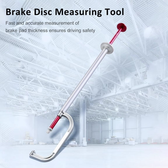 Ruler,Cars Commercial Vehicles Silver 45mm Tool Cars Caliper 0 To Rotor Caliper To 45mm Tool Brake Disc 0 To 45mm Disc Brake Rotor 0-45mm Brake Pad Huiop Brake Pad Alloy Bortt