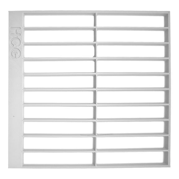 Ruler for Diamond Art, Non-Slip Textured Grid Tool, DIY Straight Drill Placement Ruler for Diamond Art Painting, Craft Kits Accessories for Adults Beginners & Experts, 1 Pcs, 6.29x6.29"