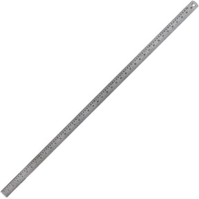 Ruler Double Side Measuring Scale Mark Ruler Tool For Office | 100 Cm -2 Pack (Thickness 1.4 Mm)