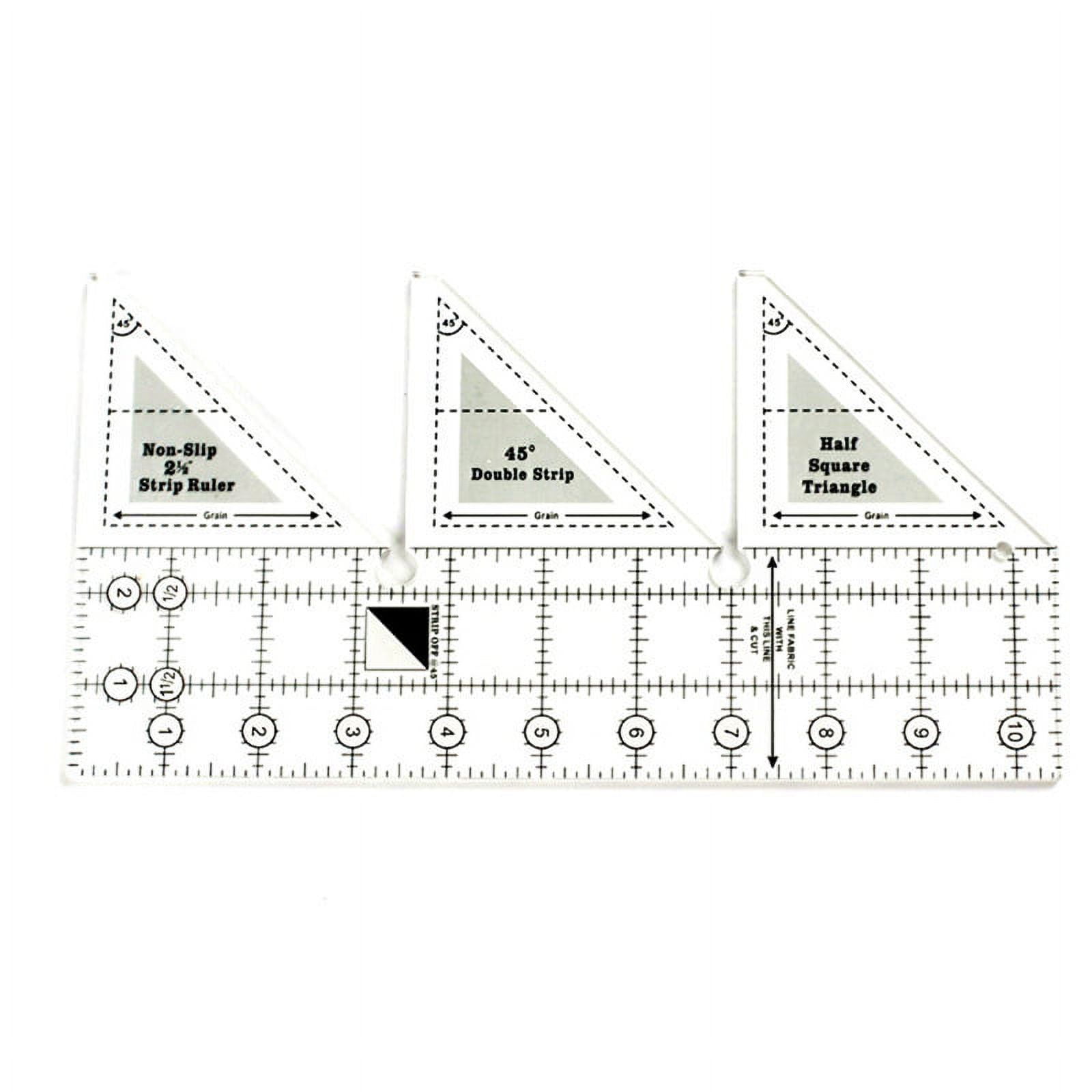 Ruler Grids 45 Degree Double Strip Ruler Non- Quarter Triple-cornered ...