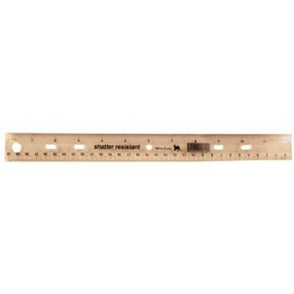 Ruler Plastic 12Inch - 1 count only