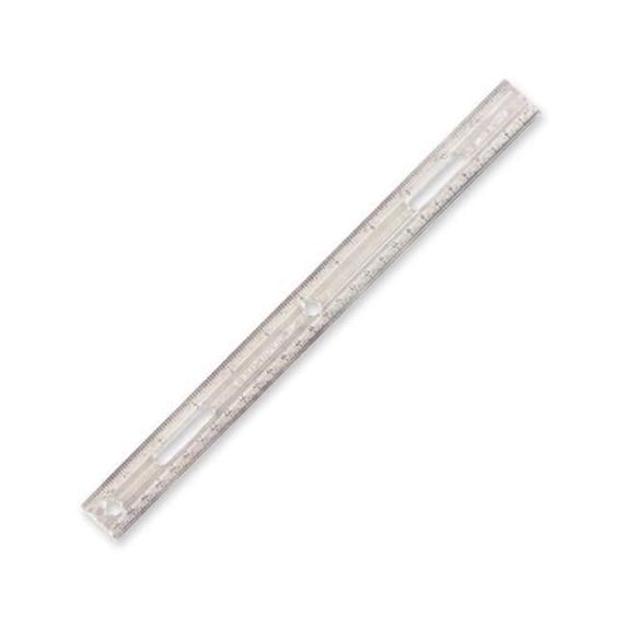 Ruler Plastic Assorted Colors