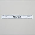 thumbnail image 1 of Ruler, White Vinyl, Pack Of 12, Celsius And Fahrenheit Scales On Reverse Side, 1 of 1