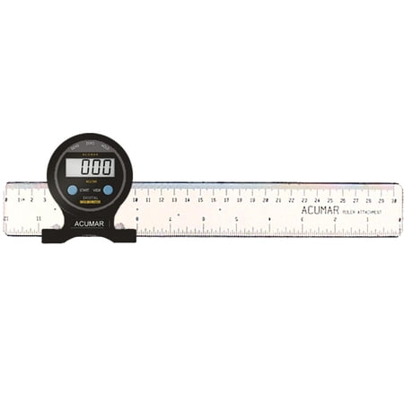 Ruler for Acumar digital inclinometer